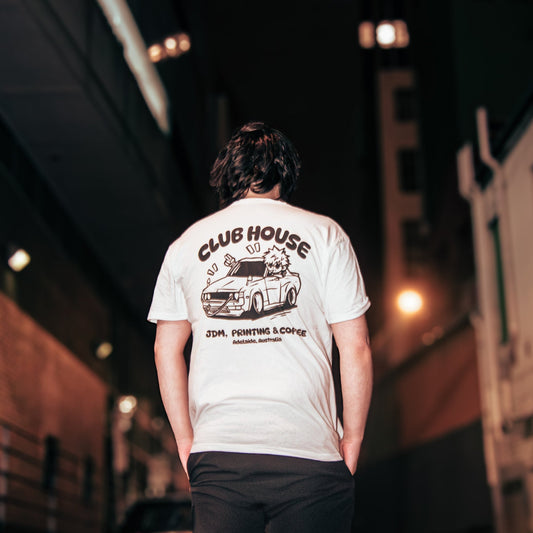 Chibi Club Tee - B/W