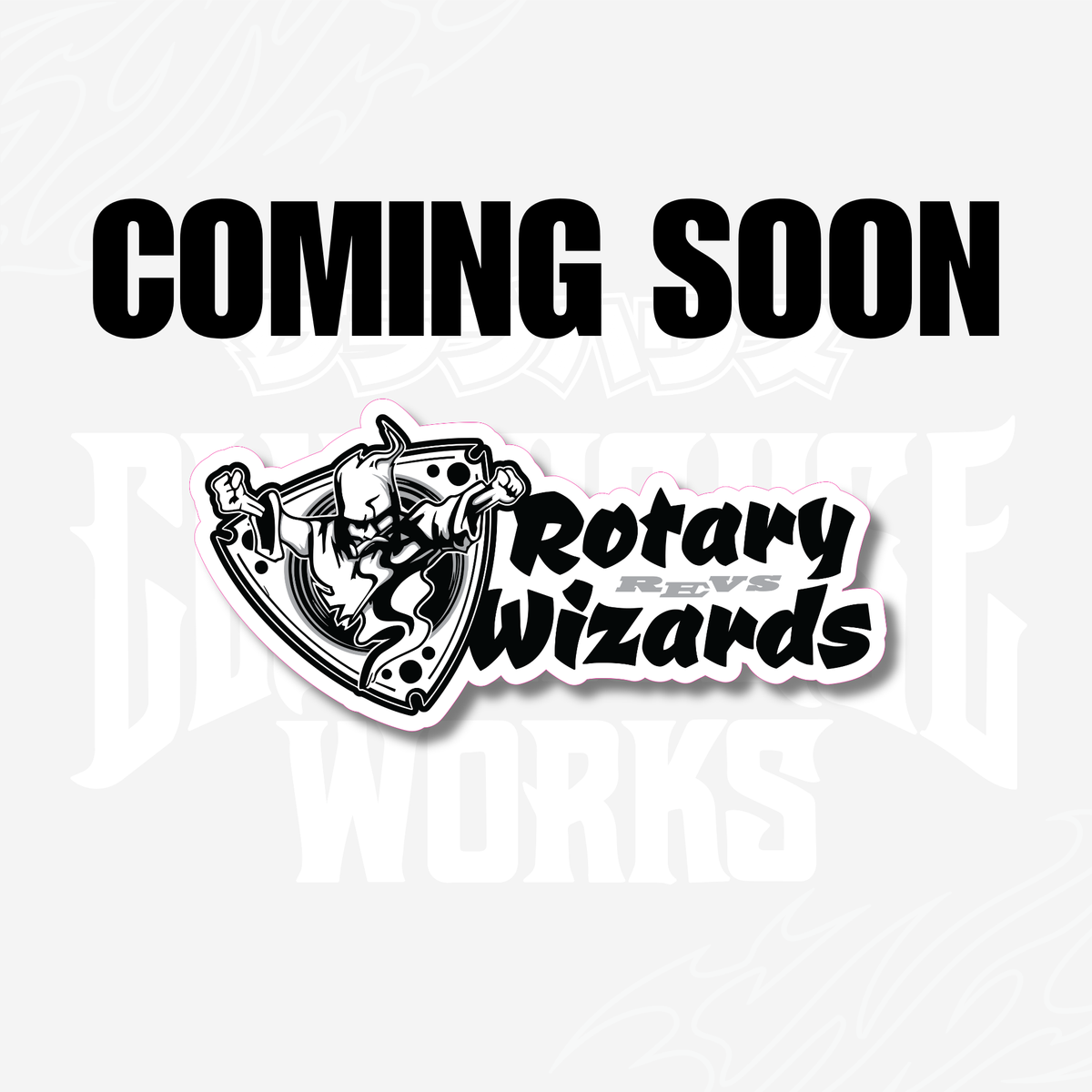 REVS Rotary Wizards Die Cut Sticker