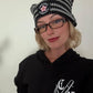 Knitted cat ear beanie