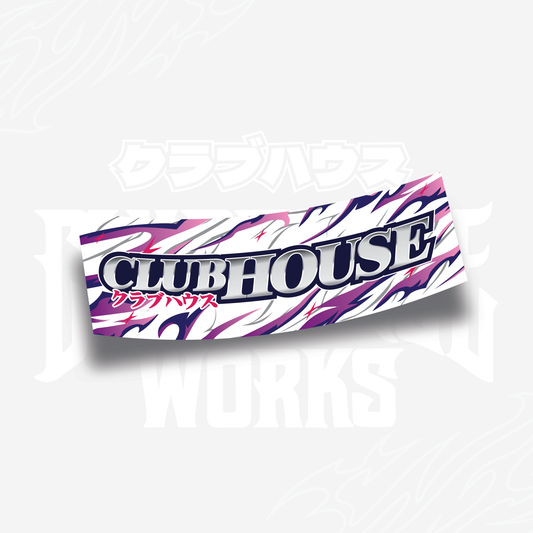 Clubhouse Drift Slap - Purple Flame