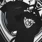 Black REVS Rotor Wizardz tee with classic rotary-inspired front and back artwork