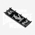 Death Run Clubhouse Works nobori flag with skeleton hand and Japanese lettering