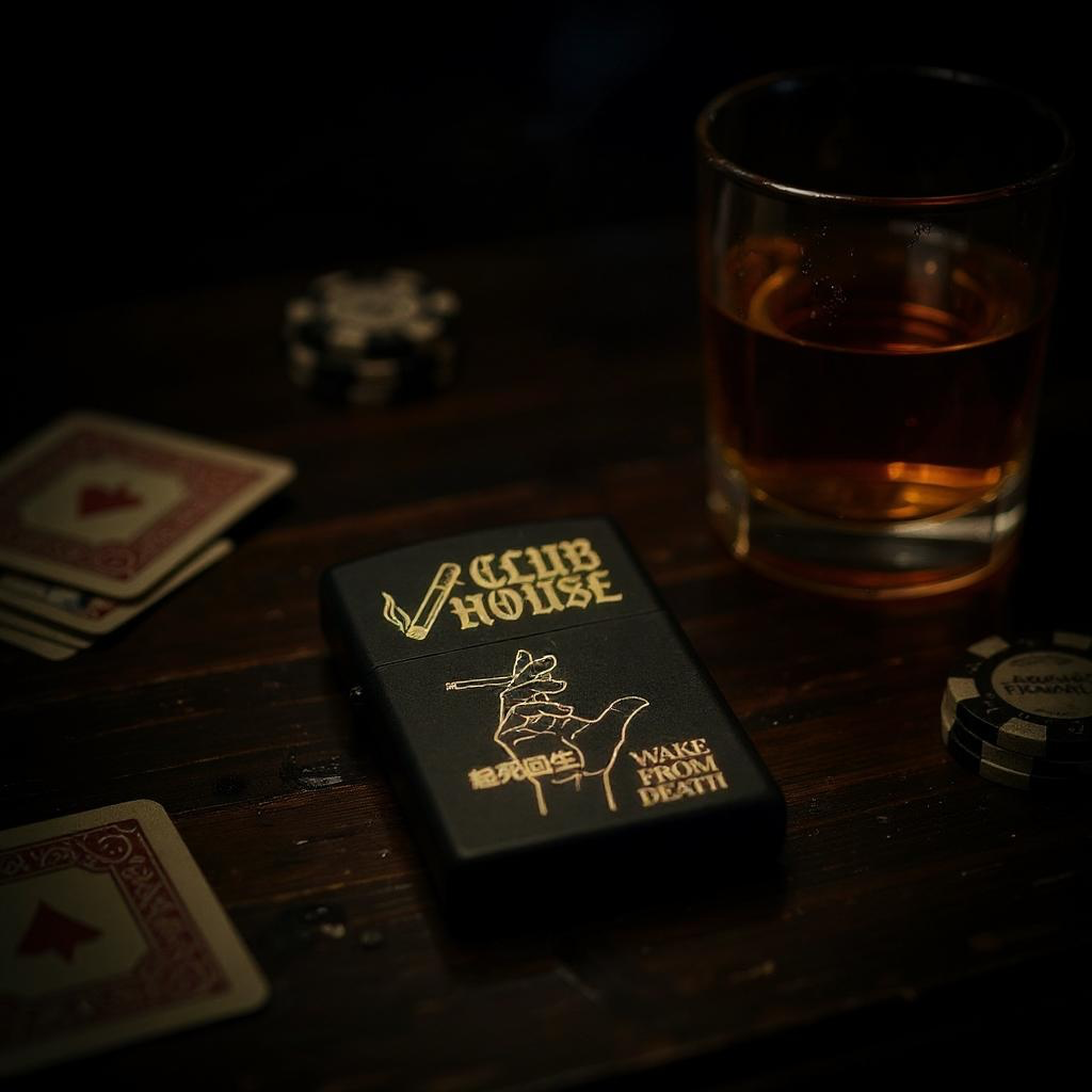 Clubhouse zippo lighter