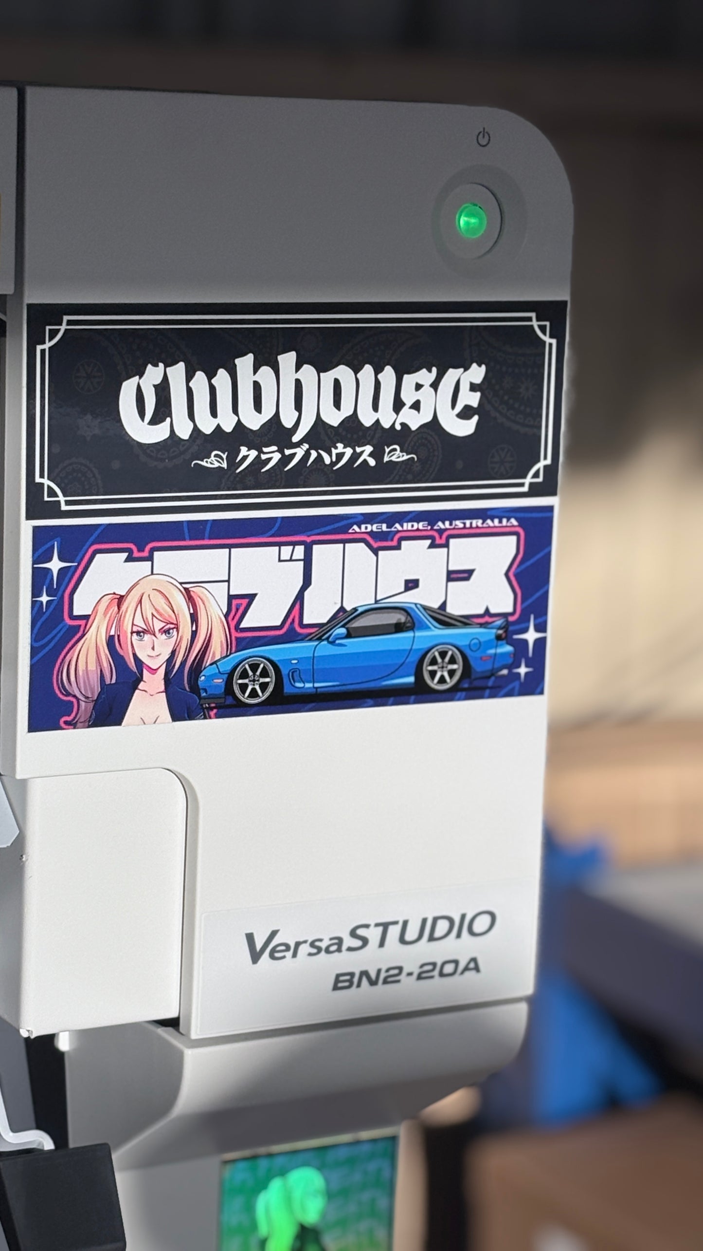 Clubhouse Drift Slap - Grey Florals