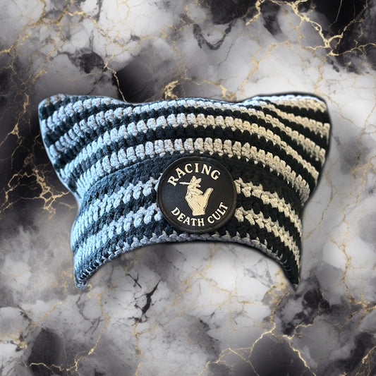 Knitted cat ear beanie