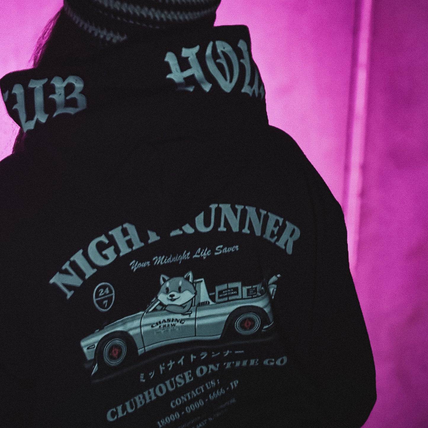 PRE-ORDER Premium Night Runner Hood