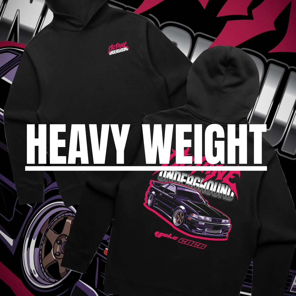 HEAVYWEIGHT Octane's Black Soarer Hoodie