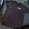 Black Blitz Sakura Tee with Clubhouse Works front chest print