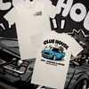 Bone Chibi Club Tee featuring Toyota RA23 Celica chibi artwork