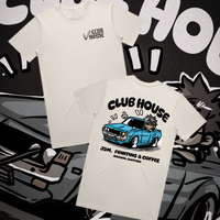 Bone Chibi Club Tee featuring Toyota RA23 Celica chibi artwork