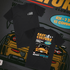Black Fast Culture Tee featuring Mazda RX-7 FD3S rotary artwork